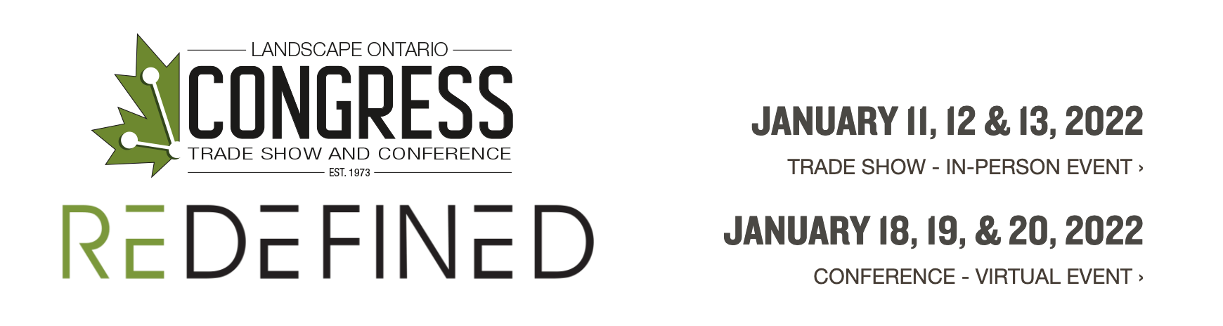 Congress Trade Show - January 11-13, 2022