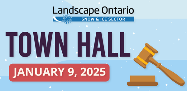 Town Hall January 9, 2025 graphic