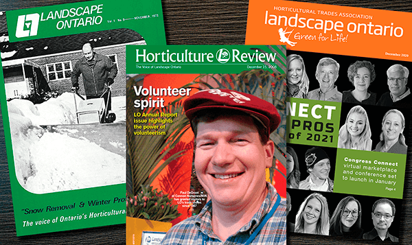 header graphic showing various magazine covers