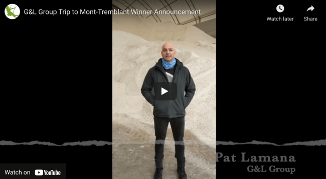G&L Group Annual Mont Tremblant Giveaway - Winner Announcement